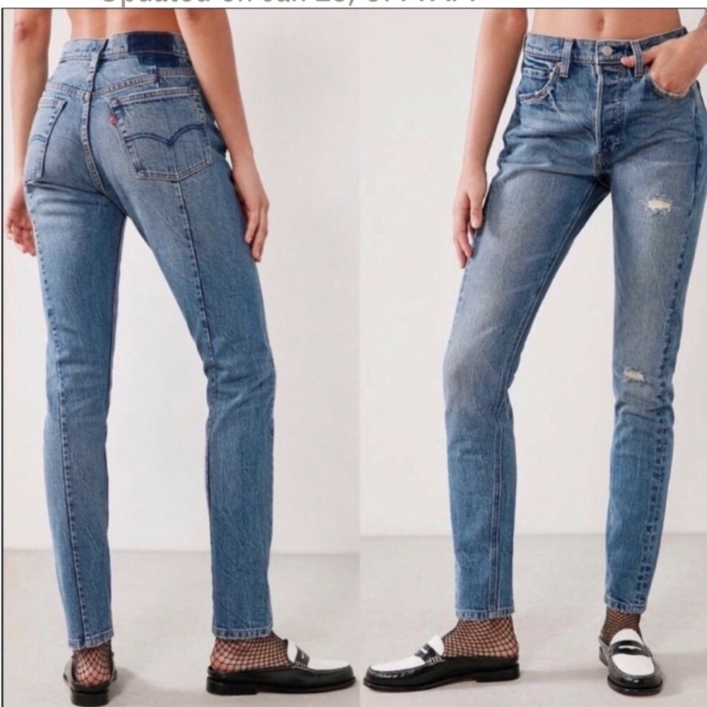 Levi’s Altered 501 Skinny Jeans Women’s Size 30x30